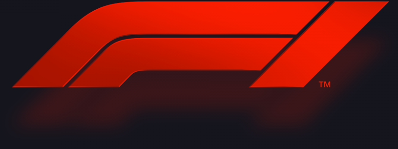 logo da fórmula 1 (a letra f e o número 1 na cor vermelha)